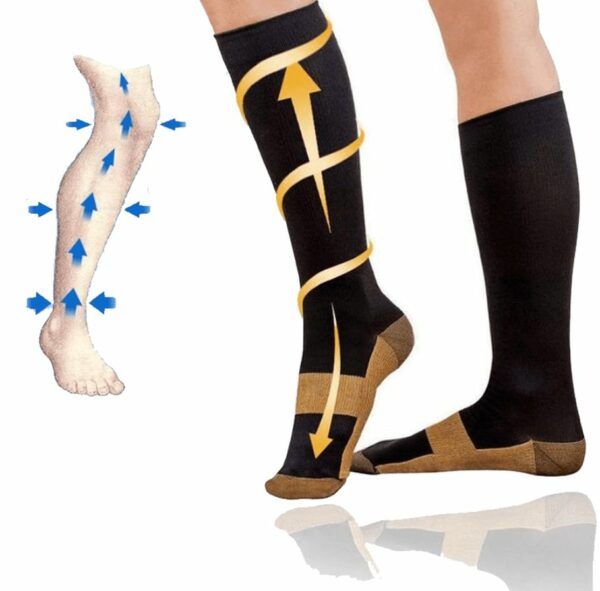 copper compression socks main image