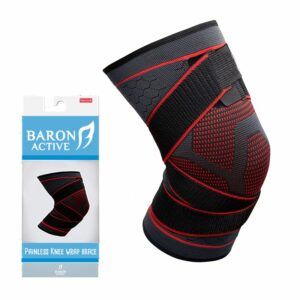painless knee wrap brace knee support knee pain protection compression sports sleeve