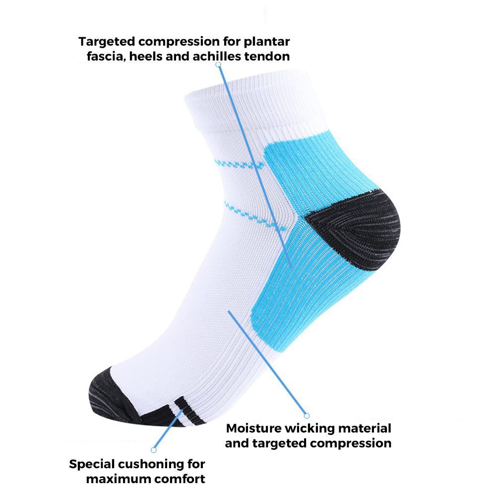 Heel & Foot Pain Management Socks | Plantar Fasciitis | Baron Active