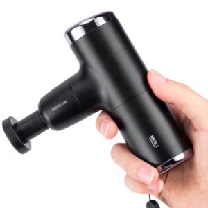 mini massage gun deep tissue muscle massager percussion therapy massager gun silent small fits in pocket