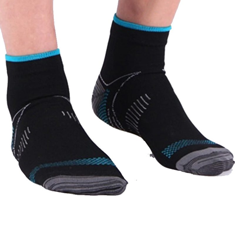 2 Pairs Ankle Brace Running Sports Compression Socks for Running Foot Brace Compression Socks for Men and Women Ankle Brace Cycling TUKNON Compression Socks Travel 