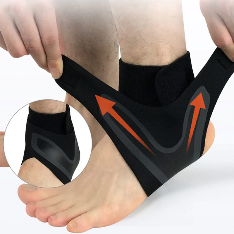 Amazon.com: Brrnoo Fasciitis Night Splint Heel & Foot Pain, Ankle Support  Brace Breathable Adjustable Foot Sag Correction Ankle Brace Stabilizer for  Right or Left Foot, Night Splints Support Sleep(L-Left) : Health &