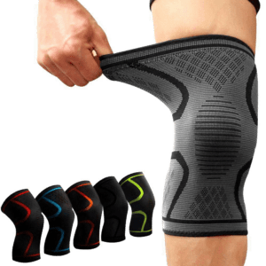 painless knee support brace transparent background