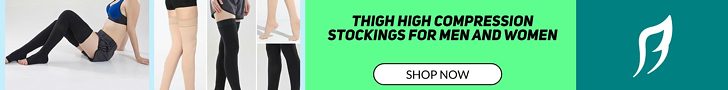 thigh high compression stockings socks leaderboard banner