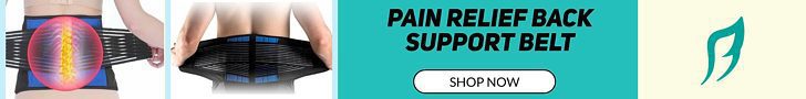 pain relief back support belt lumbar support brace banner