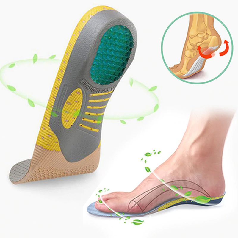 82% OFF on Limbjal� flat feet Arch Heel for Foot Support Orthopaedic Pain  Relied & Memory Foam Cushion Inside, Comfortable Shoe Insole, Man Women  Insoles Shoes Sole (free size) (unisex insole 1