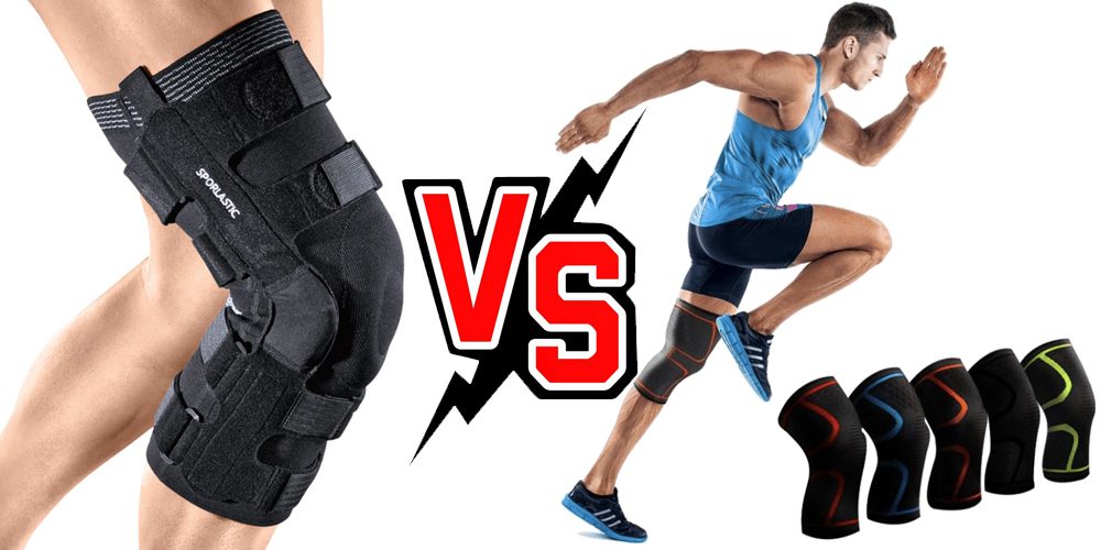 knee brace vs knee sleeve what's the difference and which one is right for you