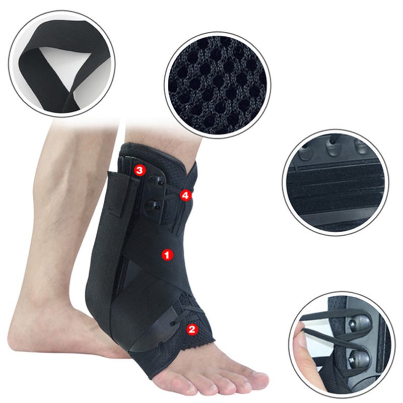 Ankle Brace with Speed Laces | Adjustable Support & Protection