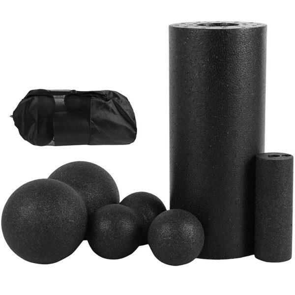 ultimate massage foam roller set for self-massage of all body parts and areas