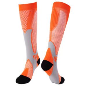 Calf Compression Socks - Orange, L/XL